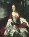 Frau Jerathmael Bowers kolonialen Neuengland Porträtmalerei John Singleton Copley 